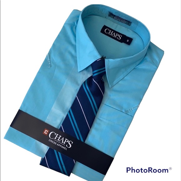 Chaps Other - Little boys NWT Chaps Dress shirt/tie